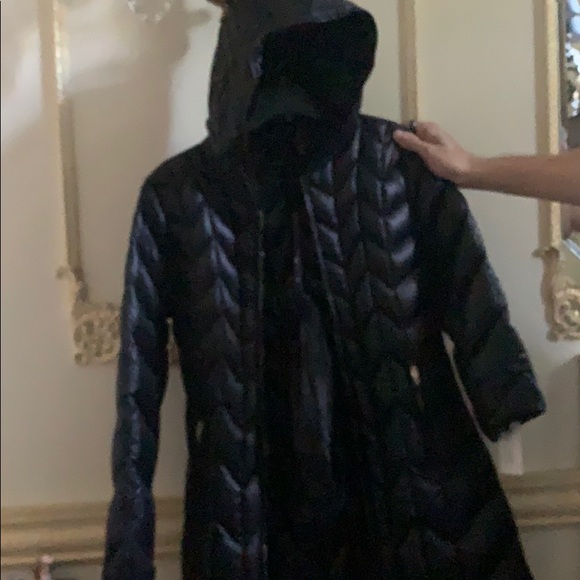 🌟HP🌟NWT Via Spiga chevron quilted slim down coat - Picture 6 of 13